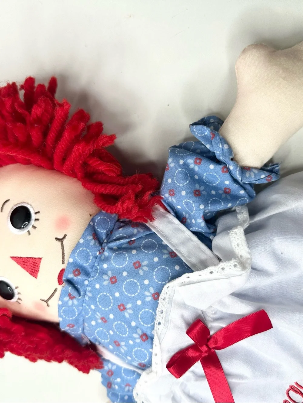 Raggedy Ann Doll- PRELOVED- aurora